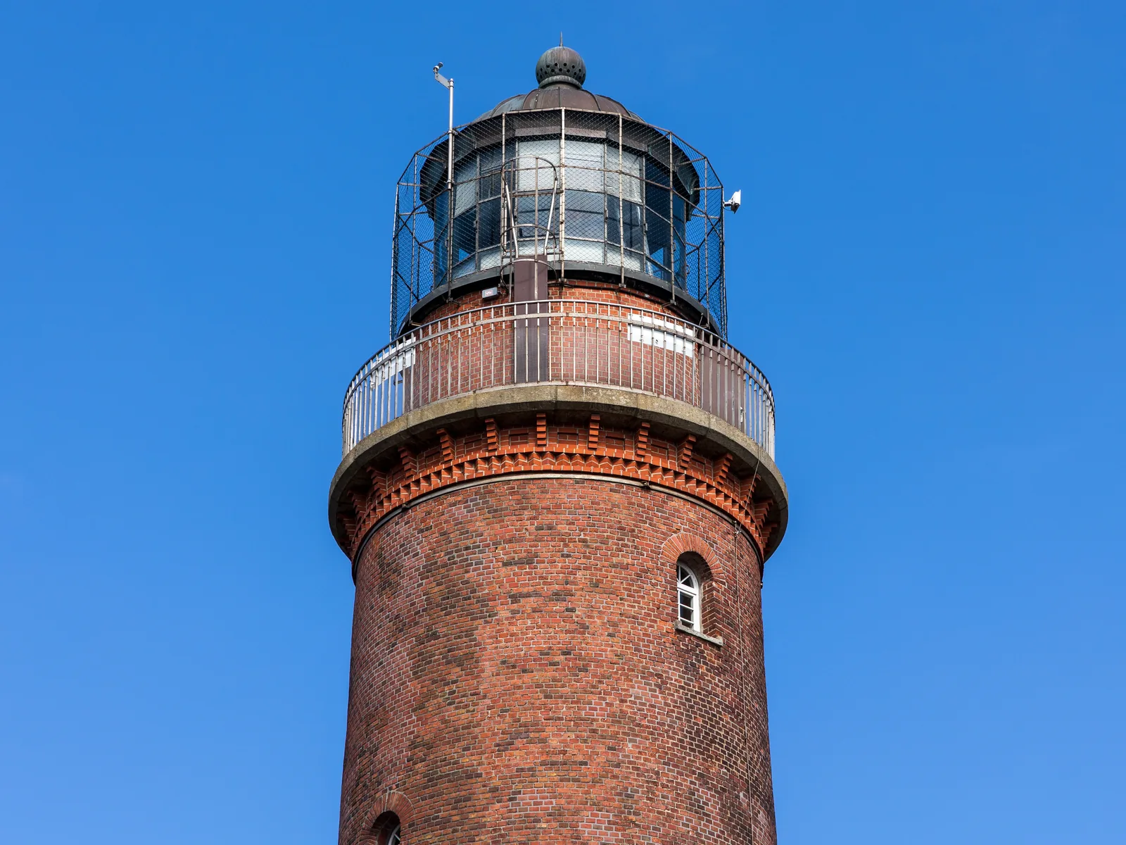 Der Leuchtturm Darßer Ort im Jahr 2023