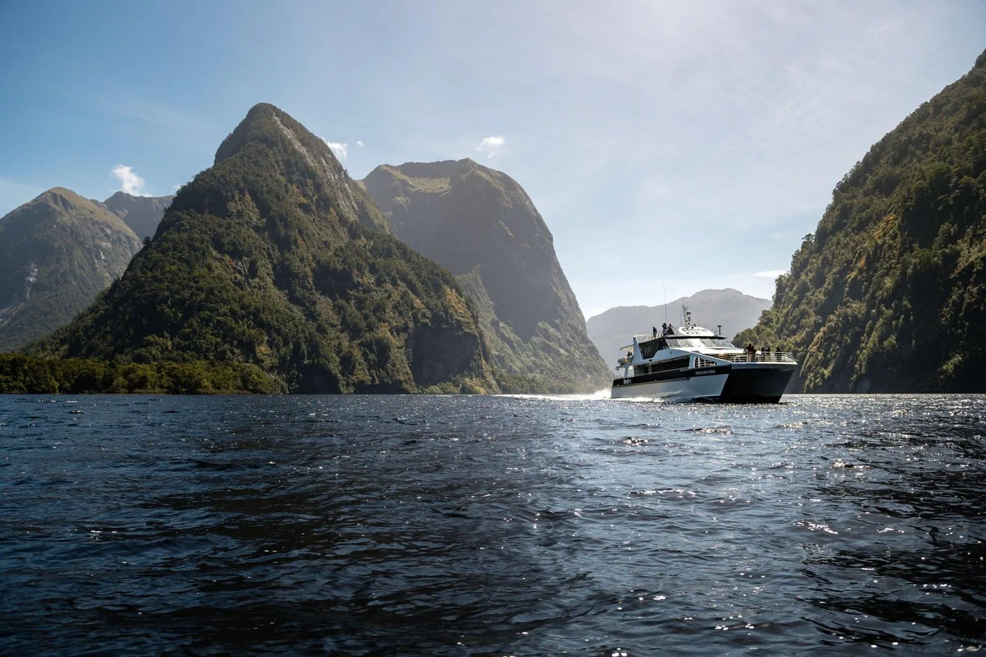 Angebotsfoto: Ab Manapouri: Tagesausflug in den Doubtful Sound über See und Pass