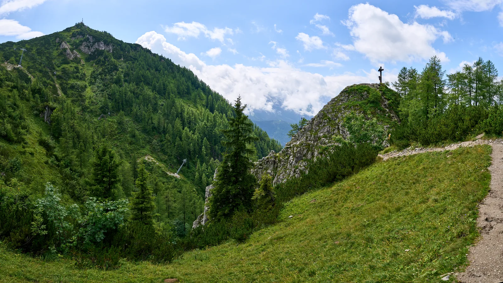 Der Jenner und der Kleine Jenner über Schönau am Königssee