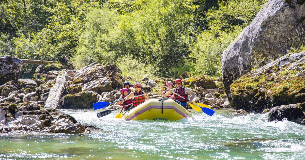 Angebotsfoto: Wildwasser-Rafting auf der Salza bei Palfau – außerhalb des Nationalparks