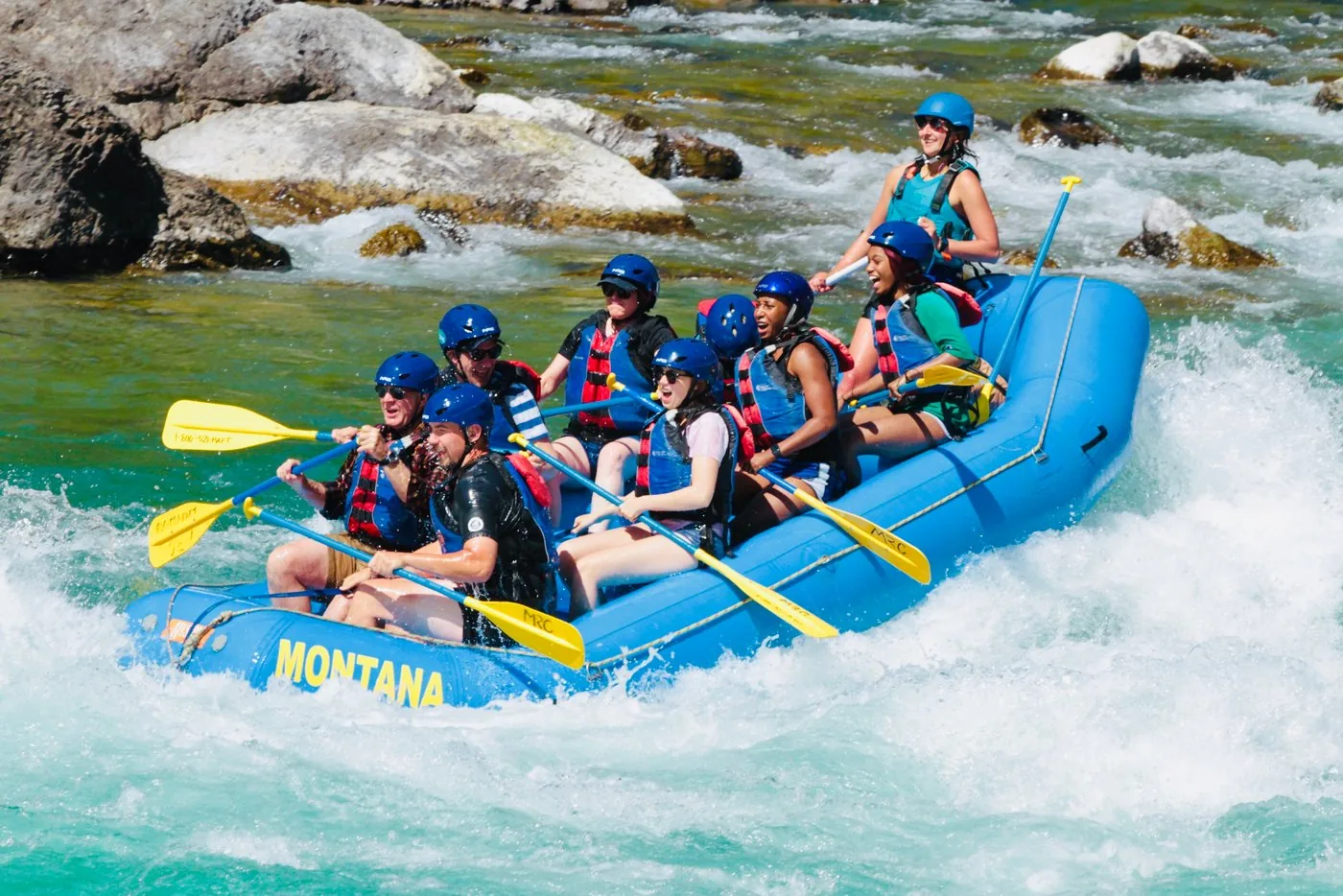 Angebotsfoto: Halbtägige Raftingfahrt auf dem Middle Fork Flathead