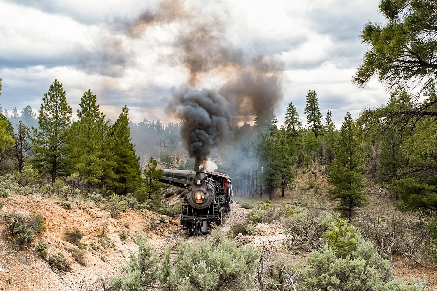 Angebotsfoto: Mit der Grand Canyon Railway von Williams ins Dorf