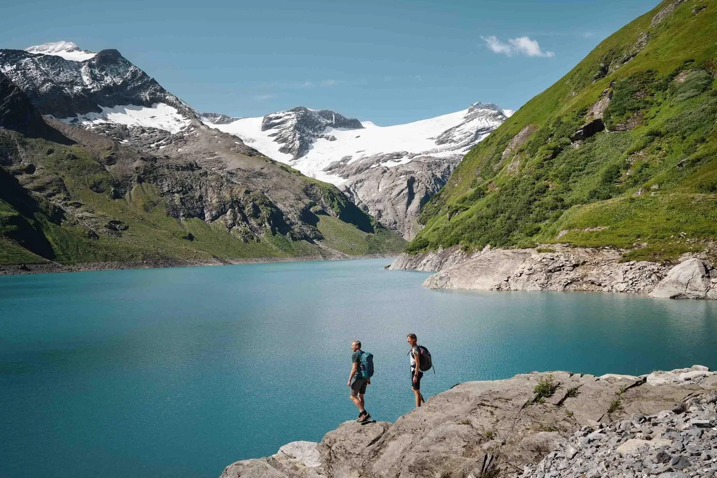 Angebotsfoto: Kaprun: Hochgebirgsstauseen mit Staumauer-Führung