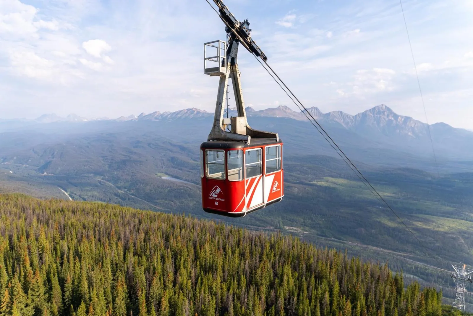 Angebotsfoto: Jasper SkyTram: Berg- und Talfahrt