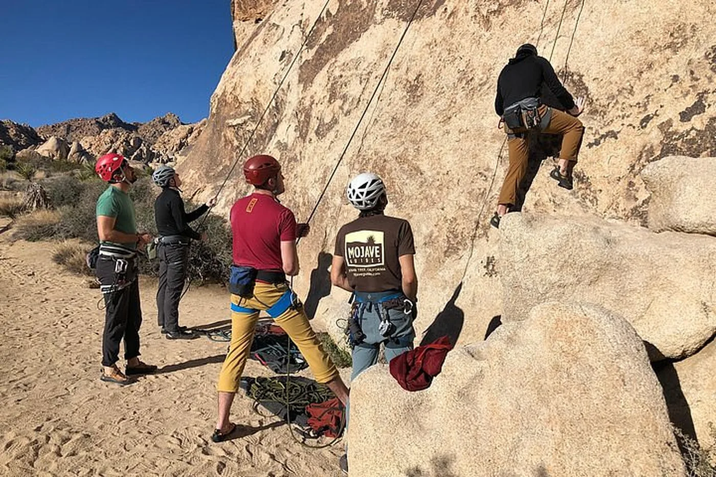 Angebotsfoto: Klettern für Einsteiger im Joshua-Tree-Nationalpark