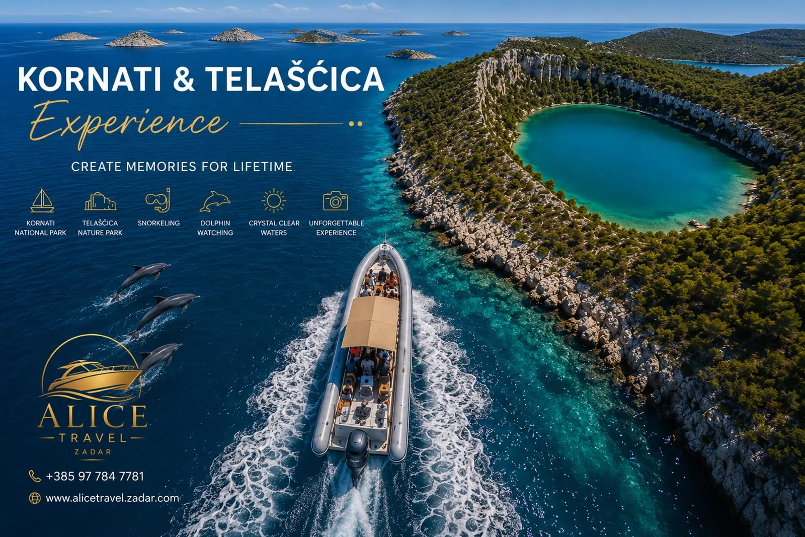 Angebotsfoto: Ab Zadar: Kornaten & Telašćica mit Schnorchelstopp