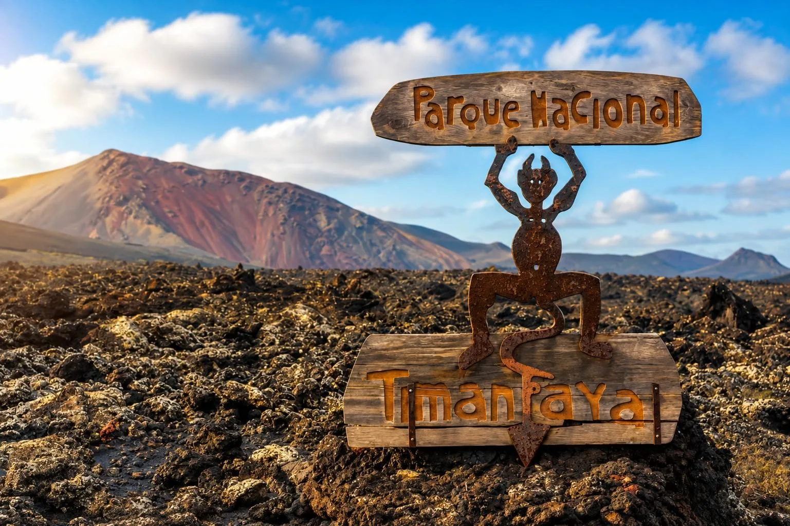 Angebotsfoto: Von Fuerteventura: Fähre, Timanfaya, La Geria und grüne Lagune