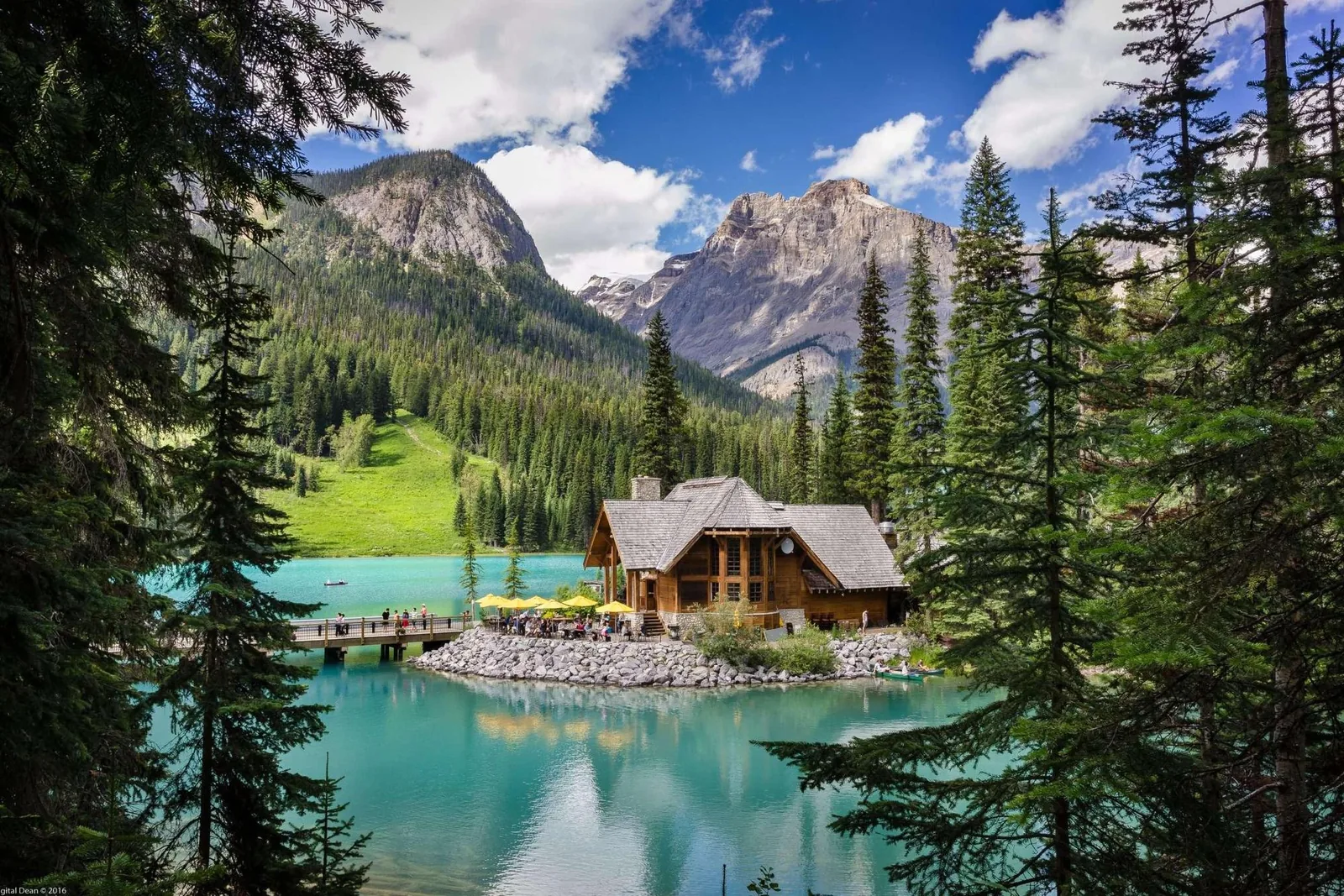 Angebotsfoto: Emerald Lake, Moraine Lake und Johnston Canyon an einem Tag