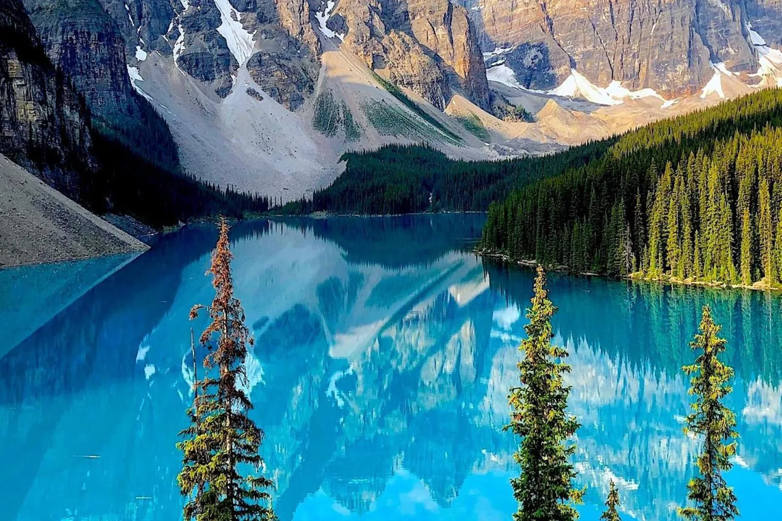 Angebotsfoto: Ab Calgary, Canmore oder Banff: Lake Louise, Moraine Lake, Emerald Lake und Johnston Canyon