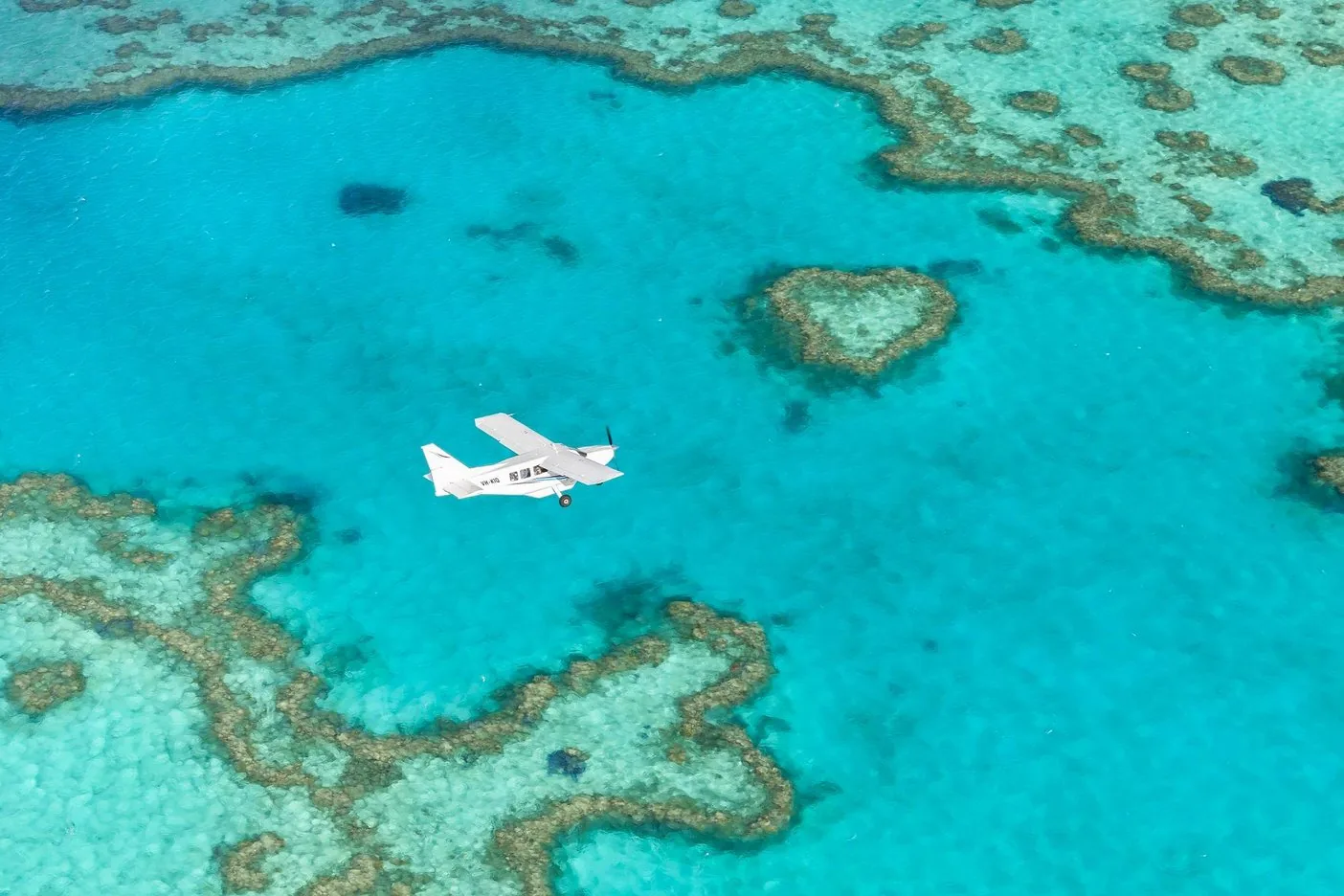 Angebotsfoto: Airlie Beach: Rundflug über die Whitsundays und das Heart Reef