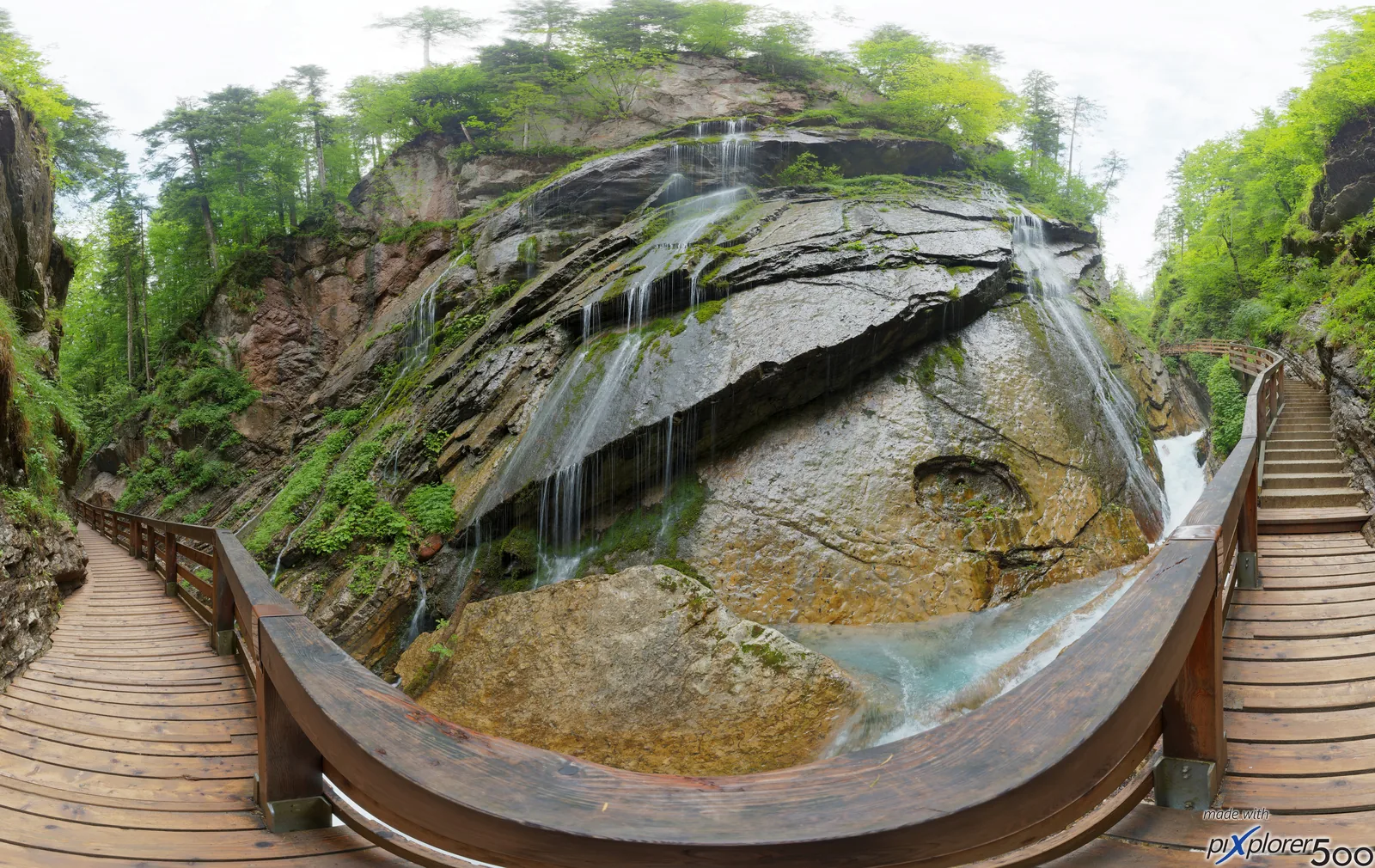 Die Wimbachklamm im Bergsteigerdorf Ramsau